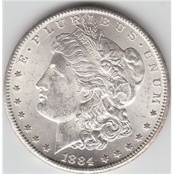 1884 CC CARSON CITY SILVER DOLLAR BLAZING LUSTER