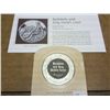 Image 1 : 2 OZ STERLING SILVER REMBRANDT MEDAL PROOF
