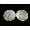 Image 2 : 1964 & 64-D SILVER KENNEDY HALF DOLLARS