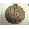 Image 2 : 1 3/4" BRONZE ISRAEL STATE MEDAL