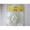 Image 1 : 1880-S MORGAN SILVER DOLLAR ANACS MS60 DETAILS