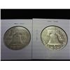 Image 2 : 1954-D & 63-D FRANKLIN HALF DOLLARS