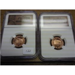 2-2009 LINCOLN BIRTH & CHILDHOOD CENTS NGC BU