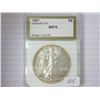 Image 1 : 1987 AMERICAN SILVER EAGLE PCI MS70