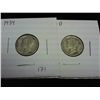 Image 1 : 1934 & 34-D MERCURY DIMES