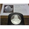 Image 1 : 2 OZ STERLING SILVER REMBRANDT PROOF MEDAL