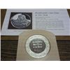 Image 2 : 2 OZ STERLING SILVER REMBRANDT PROOF MEDAL