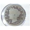 Image 1 : 1885 LIBERTY "V" NICKEL (KEY DATE)