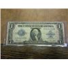 Image 1 : 1923 LARGE SIZE $1 SILVER CERTIFICATE BLUE SEAL
