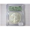 Image 1 : 1994 AMERICAN SILVER EAGLE ICG MS69