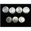 Image 1 : ROLL OF 43 1964-D ROOSEVELT DIMES (UNC)