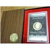 Image 1 : 1974-S IKE SILVER DOLLAR PROOF (BROWN PACK)