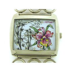 Ed Hardy Ladies' Lynx Orchid Watch (Model: LY-OR)