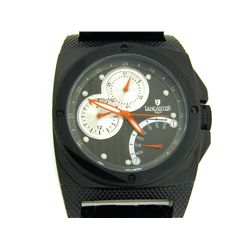 Lancaster Men's Kamata Black Dial Watch