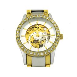 Anne Klein Womens Crystal Accented Watch