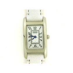 Coach lexington elongated strap watch