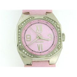 Carrera Women's Sprint Crystal Accented Light Pink Leather