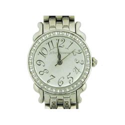 Betsey Johnson Women's BJ4041 Crystal Accented Bracelet Watch
