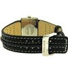Image 6 : POLICE MENS WATCH DATE 10812J LEATHER BLACK SILVER TONE