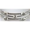 Image 4 : David Yurman Silver Diamond Bangle