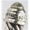 Image 3 : David Yurman Silver Lemon Citrine & Diamond Bangle