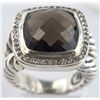Image 1 : David Yurman Smoky Topaz Diamond Ring
