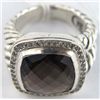 Image 2 : David Yurman Smoky Topaz Diamond Ring