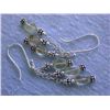 Image 2 : Silver Earrings with Gemstone
