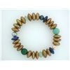 Image 1 : Pearls and Gemstones Elastic Bracelet