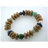Image 3 : Pearls and Gemstones Elastic Bracelet