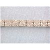 Image 2 : 14k Gold Bracelet with Diamonds
