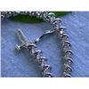 Image 3 : 14k White Gold Bracelet with Diamonds