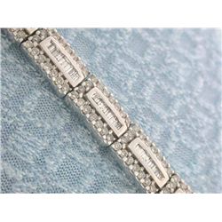 14k Gold Diamond Bracelet