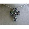 Image 3 : Gold Necklace with Cross Pendant