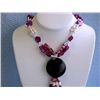 Image 1 : Gemstones and Pearl Necklace