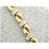 Image 2 : 14k Gold Bracelet with Diamonds