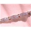 Image 1 : 14k Gold Bracelet with Diamonds