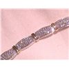 Image 3 : 14k Gold Bracelet with Diamonds