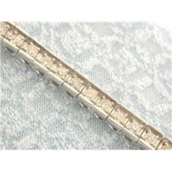 14k Gold Bracelet with Diamonds