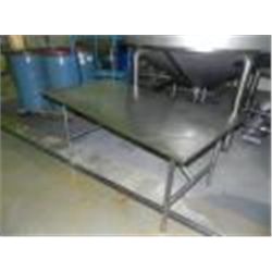 36" X 72" ALL STAINLESS STEEL WORK TABLE