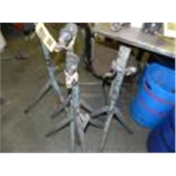 6 ROLLER AND SUPPORT STANDS