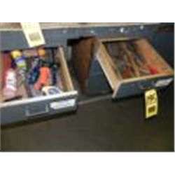 FILES, SPROCKETS, TAPE MEASURERS, ECT. WITH