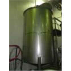 2,500 GALLON 10,000 LITER STAINLESS STEEL