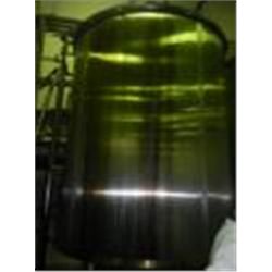 1,600 GALLON 6,200 LITER STAINLESS STEEL