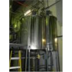 369 GALLON 1,400 LITER STAINLESS STEEL