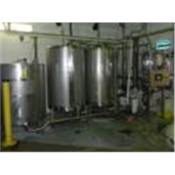 3-TANK STAINLESS STEEL CIP SYSTEM WITH 3-400