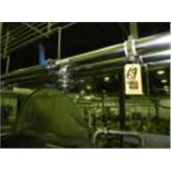 3" STAINLESS STEEL BUTTERFLY VALVES, CLAMP TYPE