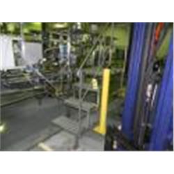 ALL STAINLESS STEEL PLATFORM & STAIRS