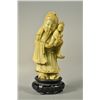 Image 1 : Chinese Soapstone Carving of Man with Baby