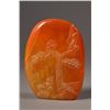 Image 2 : Carved Shoushan Stone Boulder of Crane Under Tree